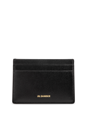 【Jil Sander】 Engraved Logo Card Holder Black Jil Sander Logo Stamp Card Holder In Black | ModeSens